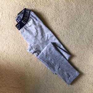 Gymshark Gray and Navy Flex Leggings